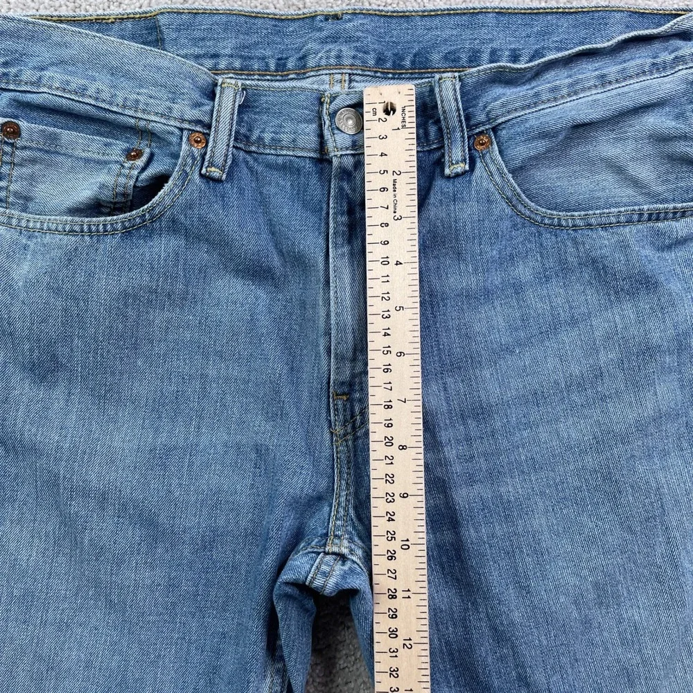 Levis Jeans Mens 33x30 Blue 559 Relaxed Straight Cotton Denim Casual Classic